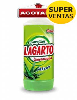 Lavavajillas marca Lagarto de Aloe Vera