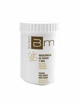 Mascarilla marca Blumin aroma a Papaya y Miel formato tarro con 700 ml