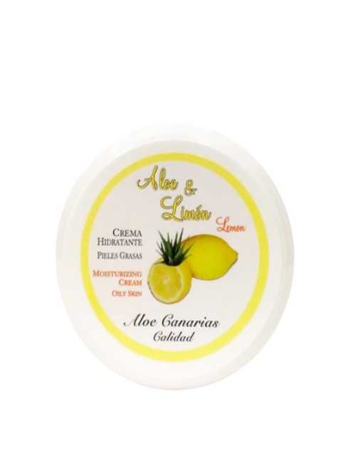 Crema de Cara Con Aloe Vera y Limon es hidratante para pieles grasas