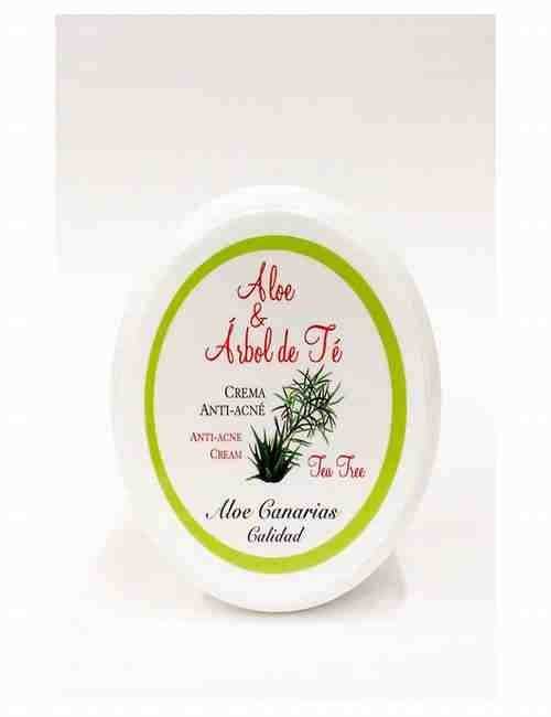 Crema con Aloe Vera y Árbol de Té Anti-Acné