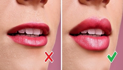 ¿Cómo aplicar maquillaje para labios más carnosos?